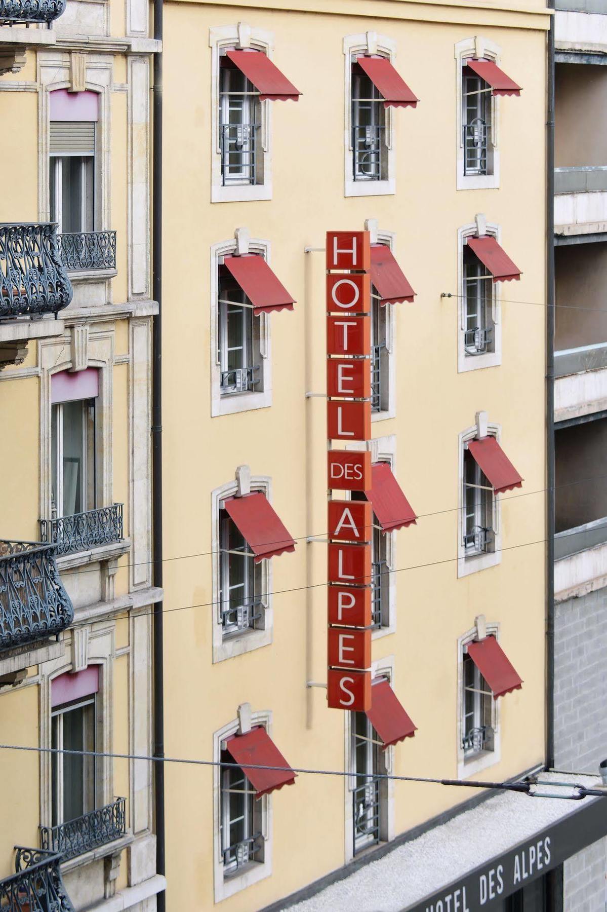 Hotel Des Alpes Geneva Bagian luar foto